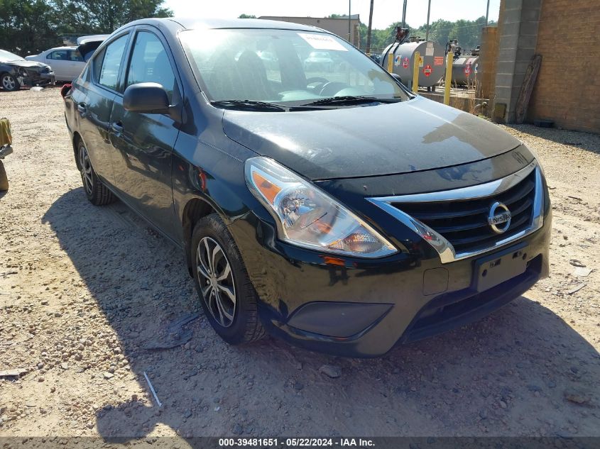 2015 Nissan Versa 1.6 S+ VIN: 3N1CN7AP7FL834848 Lot: 39481651