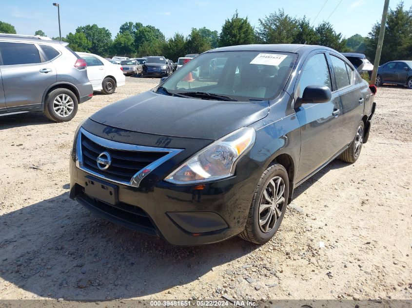 3N1CN7AP7FL834848 2015 Nissan Versa 1.6 S+