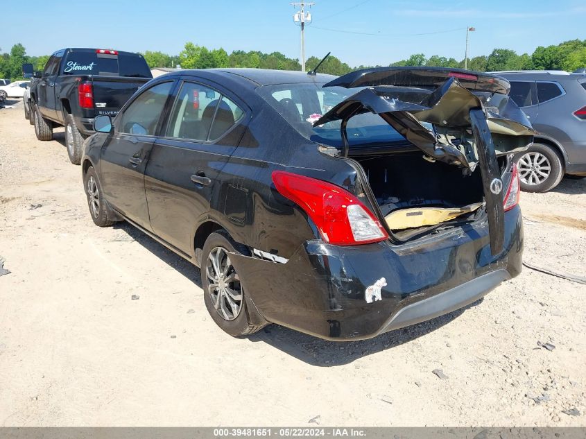 2015 Nissan Versa 1.6 S+ VIN: 3N1CN7AP7FL834848 Lot: 39481651