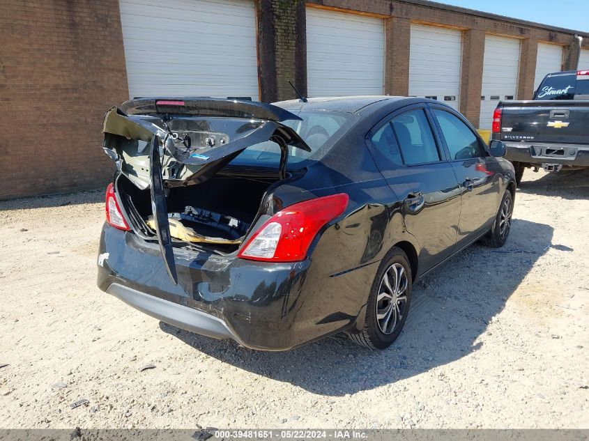 2015 Nissan Versa 1.6 S+ VIN: 3N1CN7AP7FL834848 Lot: 39481651