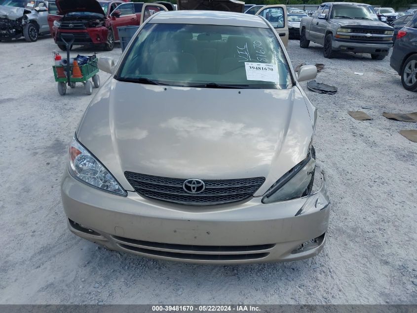 2003 Toyota Camry Le VIN: JTDBE32K230158757 Lot: 39481670