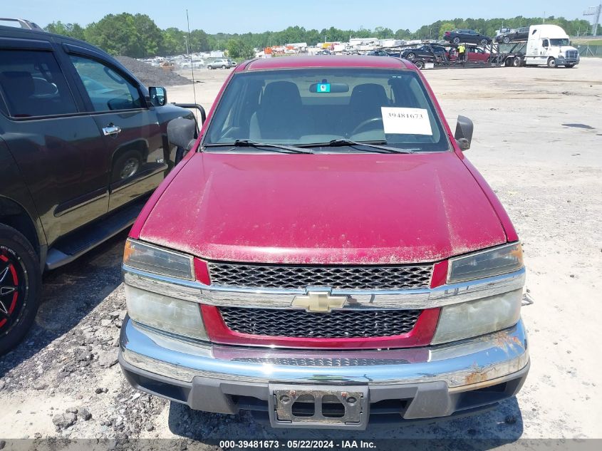 2006 Chevrolet Colorado Lt VIN: 1GCCS196168263239 Lot: 39481673