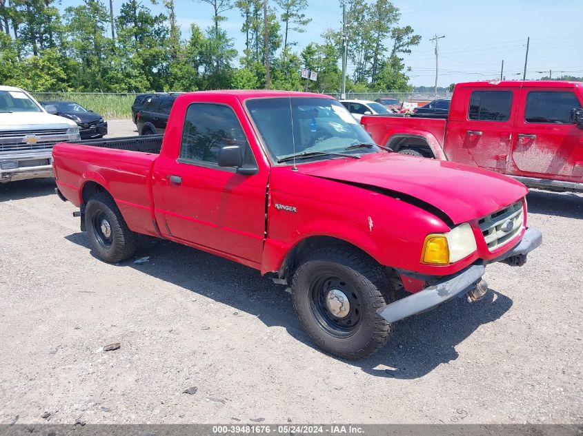 2002 Ford Ranger Xl/Xlt VIN: 1FTYR10D82TA68680 Lot: 39481676