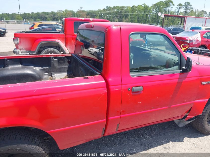 2002 Ford Ranger Xl/Xlt VIN: 1FTYR10D82TA68680 Lot: 39481676