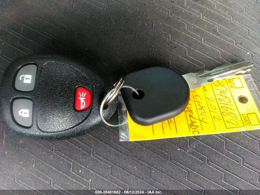 2012 Chevrolet Silverado 1500 Work Truck VIN: 1GCNCPEX3CZ191375 Lot: 39481682