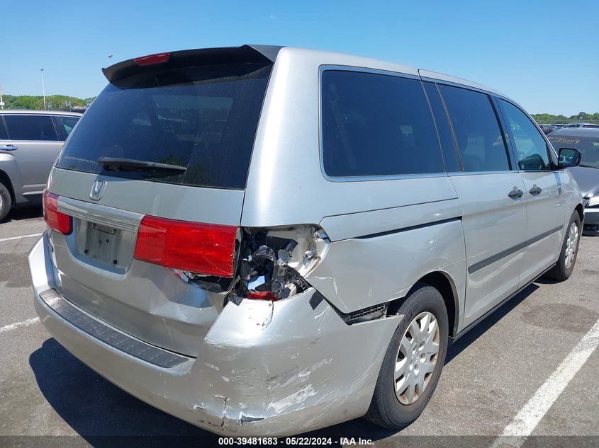 2008 Honda Odyssey Lx VIN: 5FNRL38288B113973 Lot: 39481683