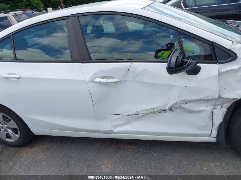 2017 Chevrolet Cruze Ls Auto VIN: 1G1BC5SM0H7122690 Lot: 39481686