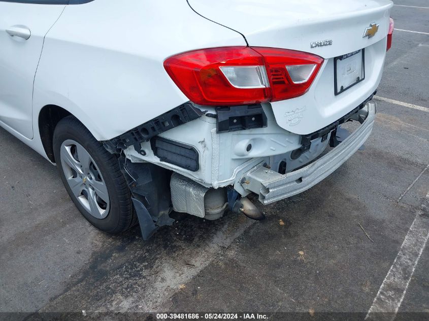 2017 Chevrolet Cruze Ls Auto VIN: 1G1BC5SM0H7122690 Lot: 39481686