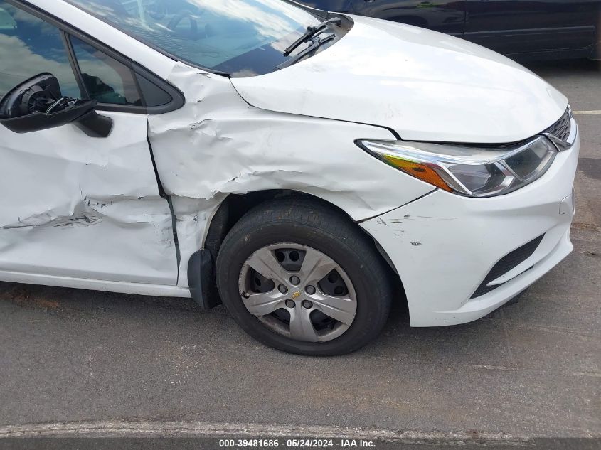 2017 Chevrolet Cruze Ls Auto VIN: 1G1BC5SM0H7122690 Lot: 39481686