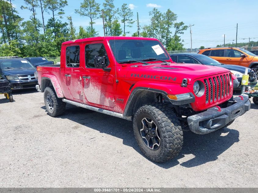 2021 Jeep Gladiator Rubicon 4X4 VIN: 1C6JJTBG8ML615811 Lot: 39481701