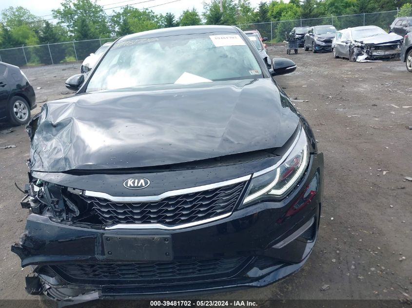 2019 Kia Optima Lx VIN: 5XXGT4L37KG355803 Lot: 39481702