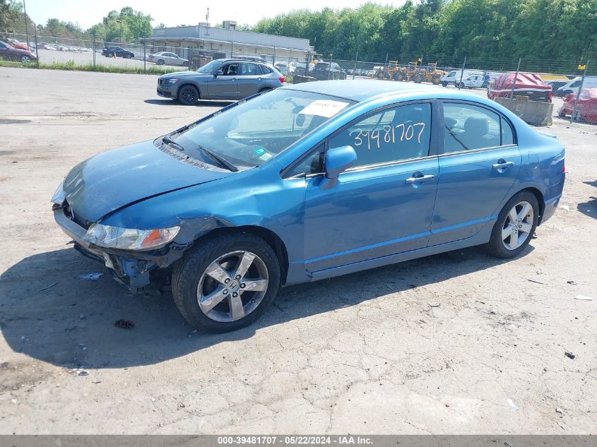 2010 Honda Civic Sdn Lx-S VIN: 2HGFA1F68AH551848 Lot: 39481707