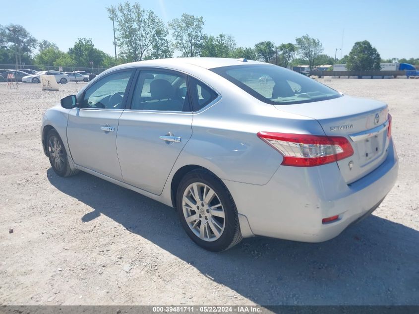 2013 Nissan Sentra Sl VIN: 3N1AB7AP6DL706761 Lot: 39481711