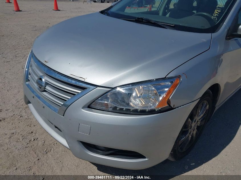 2013 Nissan Sentra Sl VIN: 3N1AB7AP6DL706761 Lot: 39481711