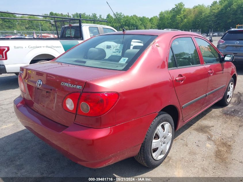 2005 Toyota Corolla Ce VIN: 2T1BR32E55C360838 Lot: 39481716