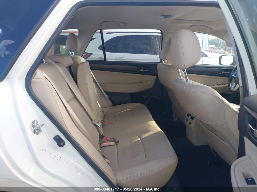 2016 Subaru Outback 2.5I Limited VIN: 4S4BSBNCXG3209946 Lot: 39481717