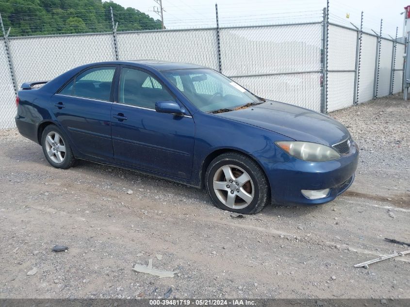 2005 Toyota Camry Se VIN: 4T1BE32K25U080729 Lot: 39481719