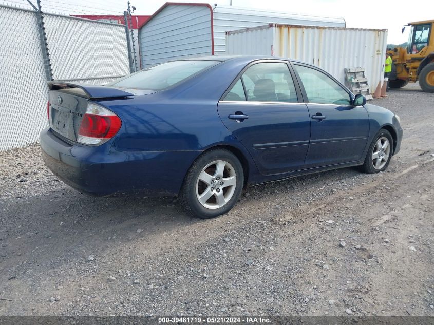 2005 Toyota Camry Se VIN: 4T1BE32K25U080729 Lot: 39481719