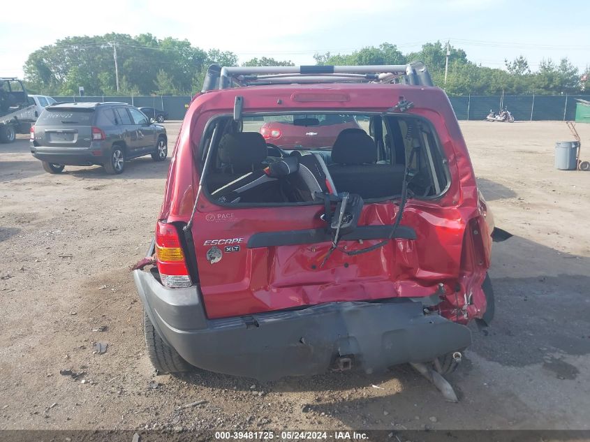 2003 Ford Escape Xlt VIN: 1FMYU931X3KD46657 Lot: 39481725