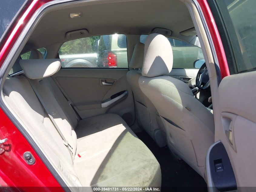 2013 Toyota Prius Two VIN: JTDKN3DU9D5586988 Lot: 39481731