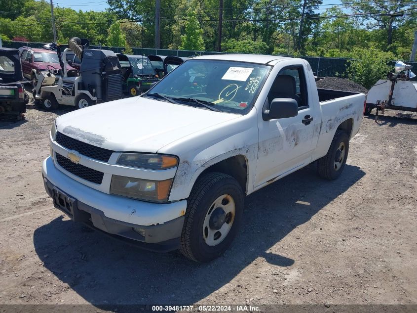 2010 Chevrolet Colorado Work Truck VIN: 1GCHTBDE0A8124235 Lot: 39481737