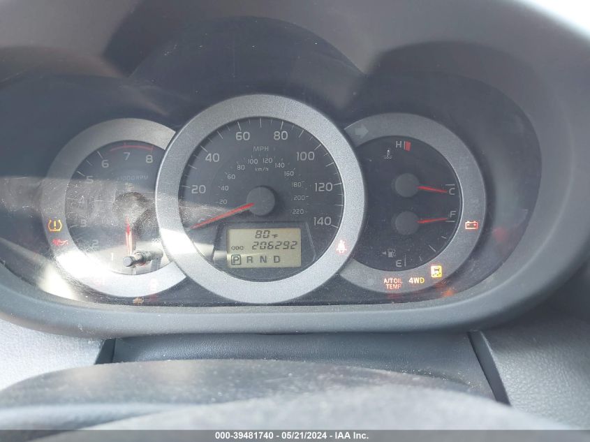 2009 Toyota Rav4 Sport VIN: JTMBF32V89D000206 Lot: 39481740