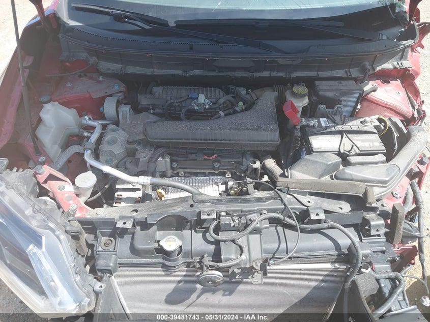 2015 Nissan Rogue S VIN: KNMAT2MV4FP584934 Lot: 39481743