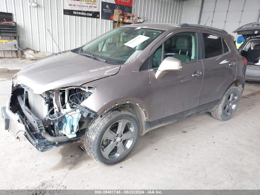 2014 Buick Encore Convenience VIN: KL4CJFSB4EB568690 Lot: 39481745