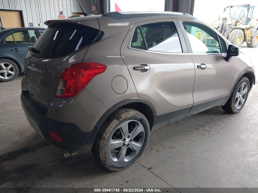 2014 Buick Encore Convenience VIN: KL4CJFSB4EB568690 Lot: 39481745