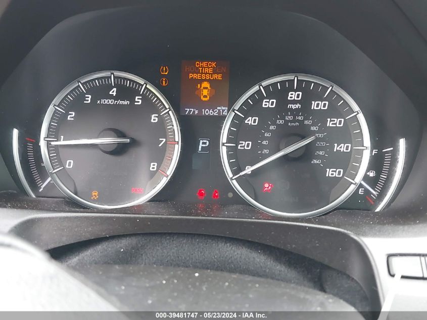 2017 Acura Tlx VIN: 19UUB1F38HA011094 Lot: 39481747