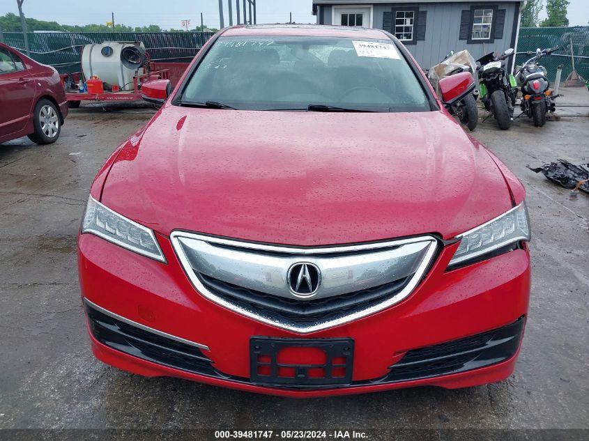 2017 Acura Tlx VIN: 19UUB1F38HA011094 Lot: 39481747