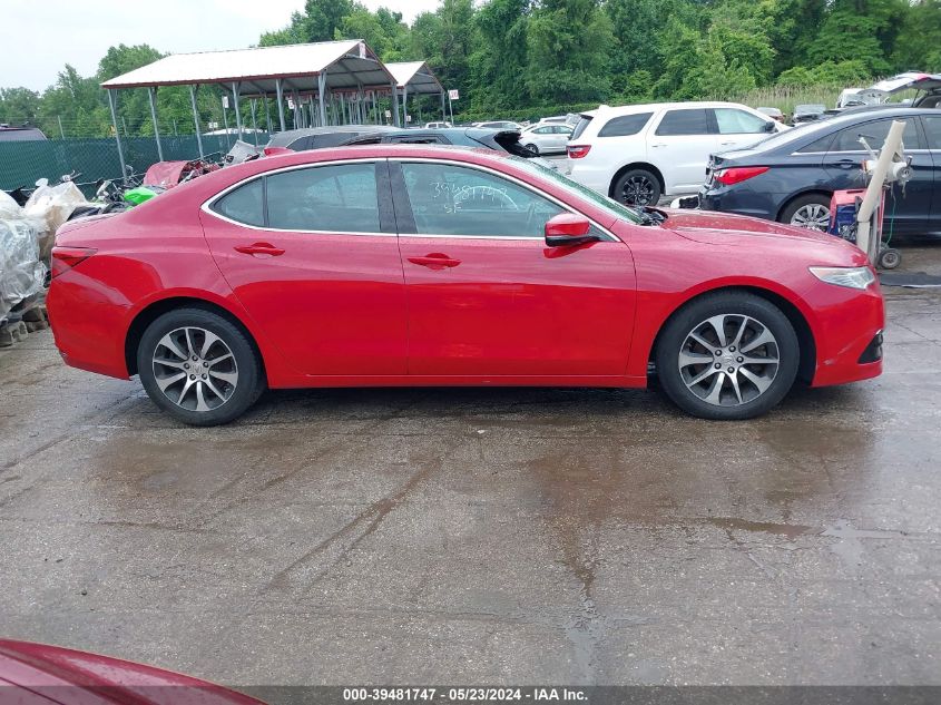 2017 Acura Tlx VIN: 19UUB1F38HA011094 Lot: 39481747