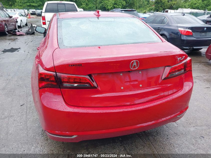 2017 Acura Tlx VIN: 19UUB1F38HA011094 Lot: 39481747