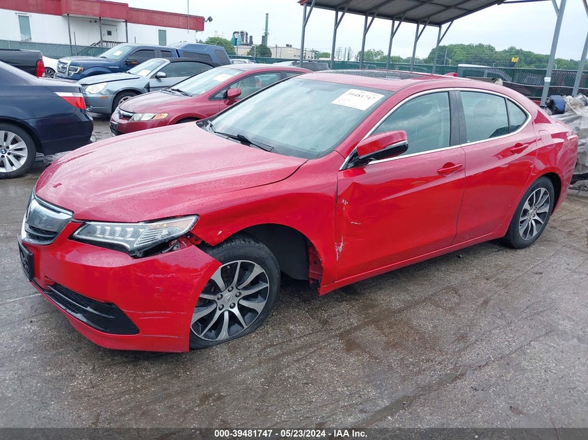 2017 Acura Tlx VIN: 19UUB1F38HA011094 Lot: 39481747