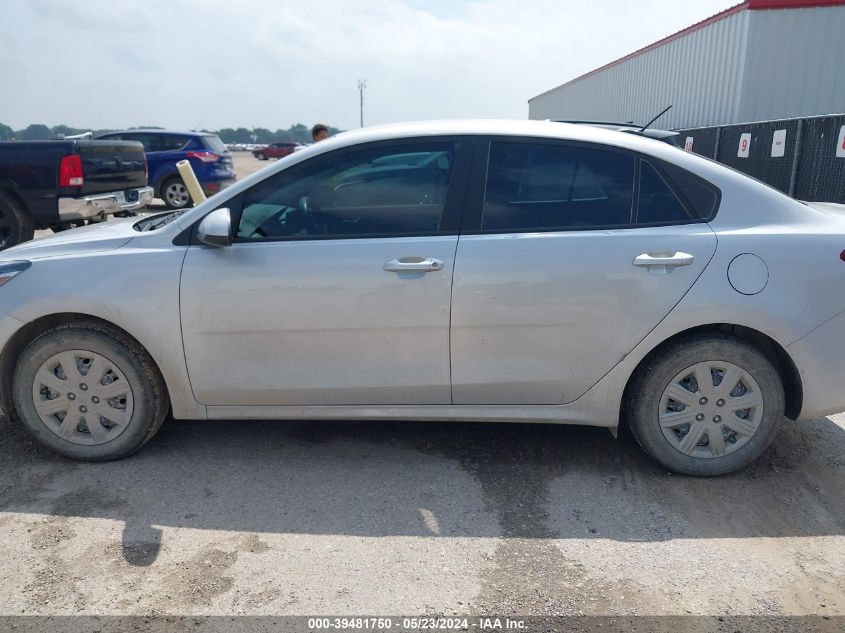 2023 Kia Rio Lx VIN: 3KPA24AD6PE576099 Lot: 39481750