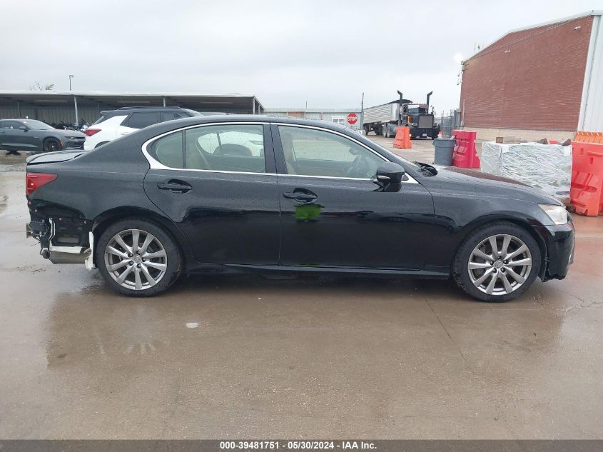 2013 Lexus Gs 350 350 VIN: JTHBE1BL4D5028365 Lot: 39481751