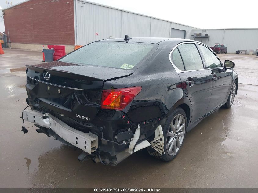 2013 Lexus Gs 350 350 VIN: JTHBE1BL4D5028365 Lot: 39481751