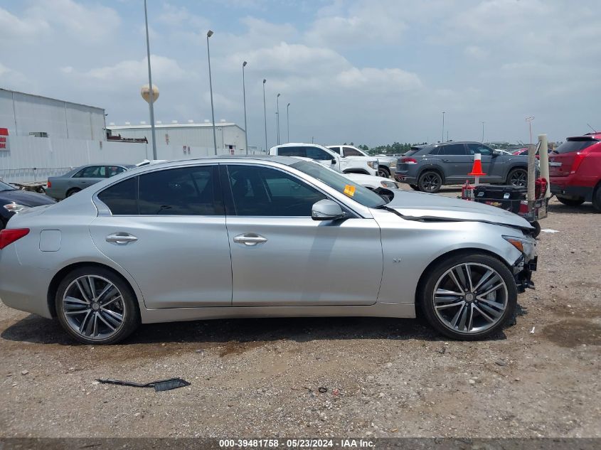 2014 Infiniti Q50 Sport VIN: JN1BV7AP4EM680776 Lot: 39481758