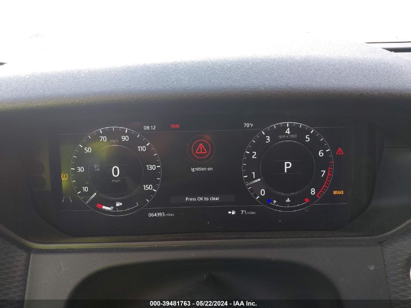 2018 Land Rover Range Rover Velar P250 S VIN: SALYB2RX9JA773420 Lot: 39481763