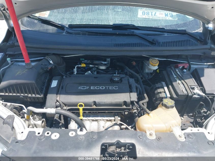 2017 Chevrolet Sonic Lt Auto VIN: 1G1JD6SH0H4154560 Lot: 39481766