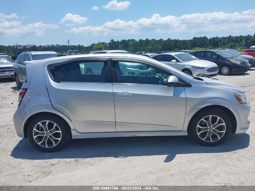 2017 Chevrolet Sonic Lt Auto VIN: 1G1JD6SH0H4154560 Lot: 39481766