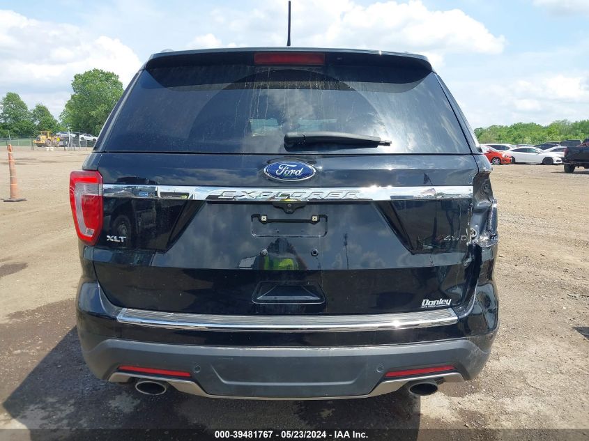 2018 Ford Explorer Xlt VIN: 1FM5K8D84JGA78820 Lot: 39481767