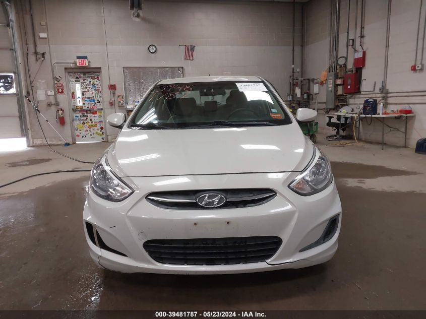 2017 Hyundai Accent Se VIN: KMHCT4AE4HU239346 Lot: 39481787