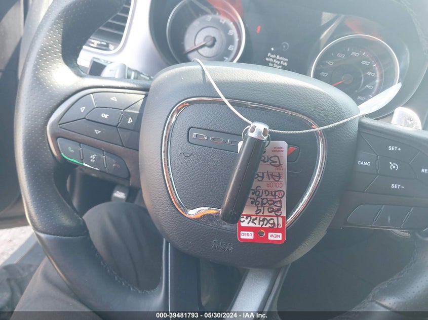 2019 Dodge Charger R/T Rwd VIN: 2C3CDXCT1KH526883 Lot: 39481793