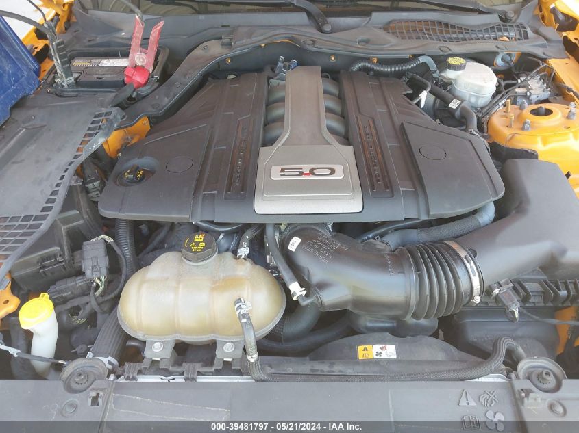 2018 Ford Mustang Gt Premium VIN: 1FA6P8CF2J5102527 Lot: 39481797