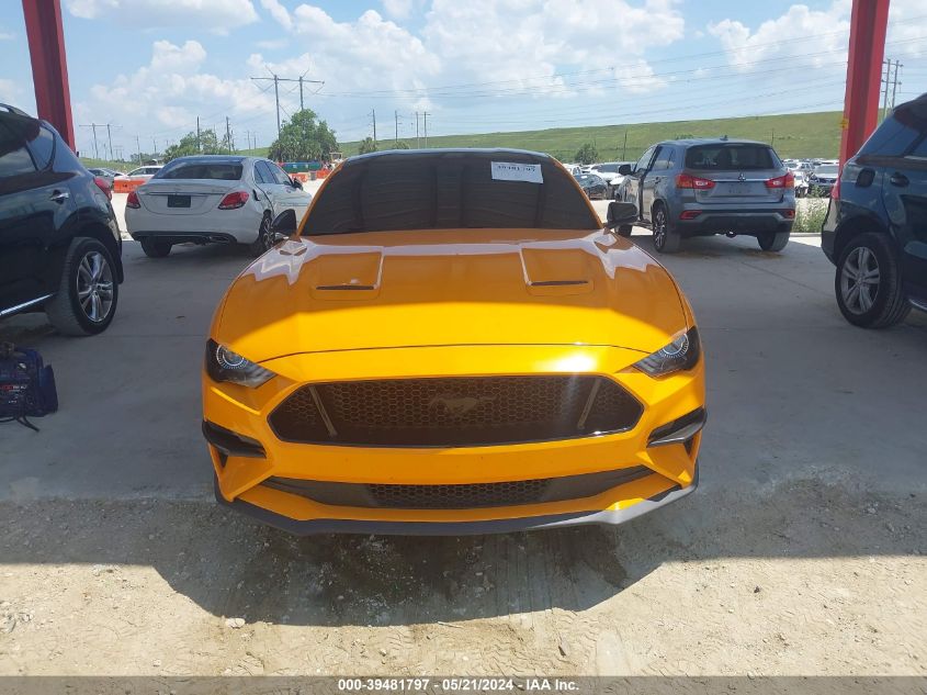 2018 Ford Mustang Gt Premium VIN: 1FA6P8CF2J5102527 Lot: 39481797