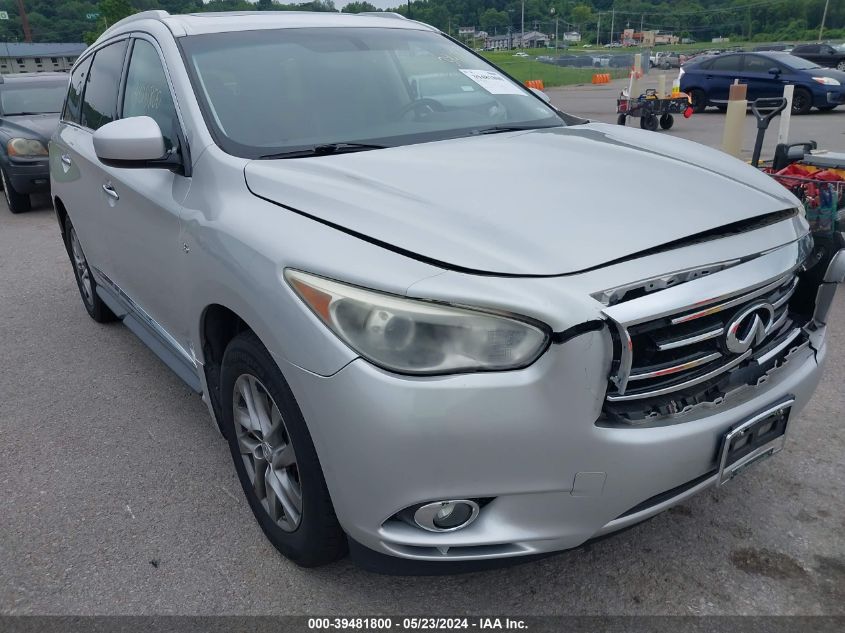 2014 Infiniti Qx60 VIN: 5N1AL0MM4EC547668 Lot: 39481800