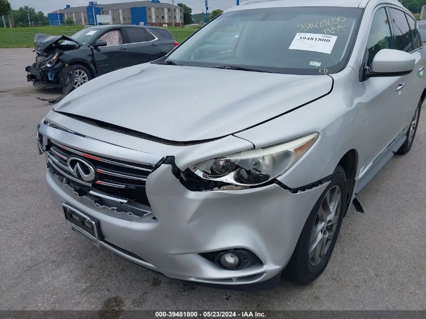 2014 Infiniti Qx60 VIN: 5N1AL0MM4EC547668 Lot: 39481800