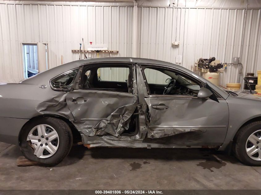 2007 Chevrolet Impala Ls VIN: 2G1WB58K479239468 Lot: 39481806