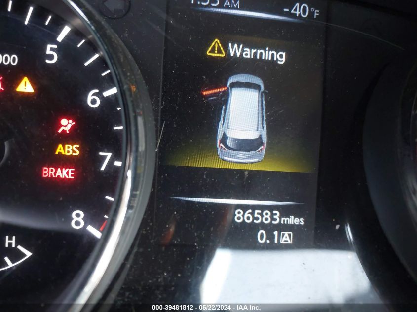 2016 Nissan Rogue Sv VIN: KNMAT2MT3GP592829 Lot: 39481812